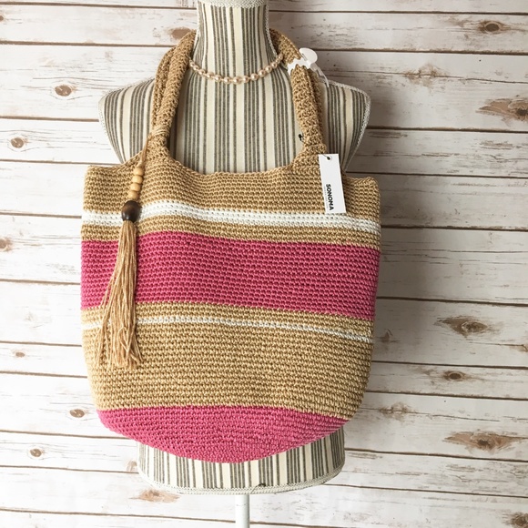 NWT Sonoma Crochet Shoulder Bag - Picture 3 of 10